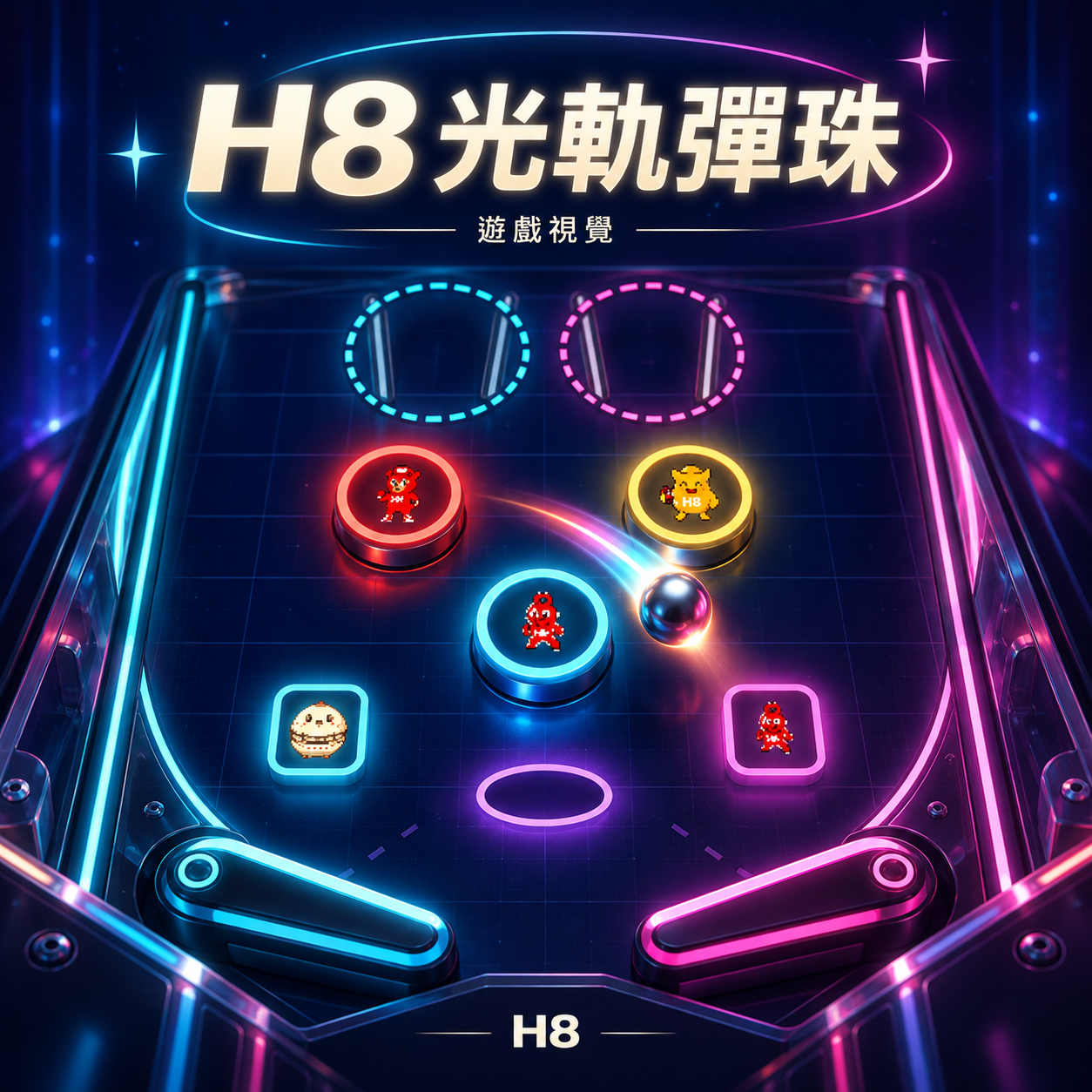 H8 光軌彈珠遊戲視覺