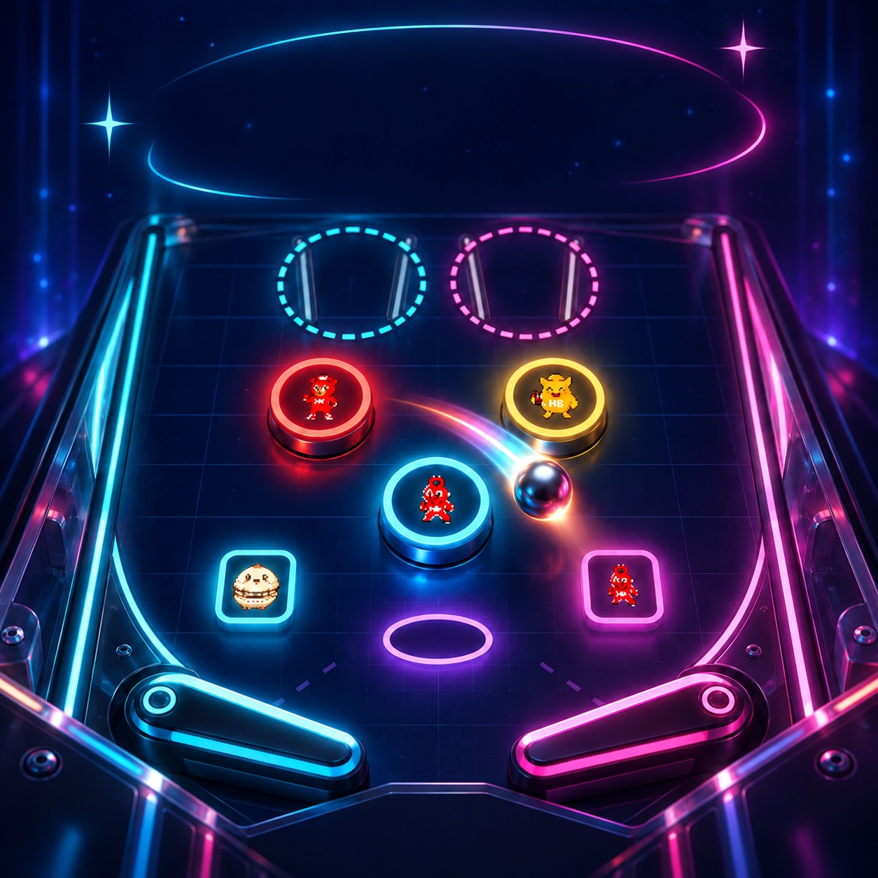 H8 Neon Pinball